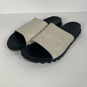 Sorel Slip On Slides‎ Womens 10 Ivory Color